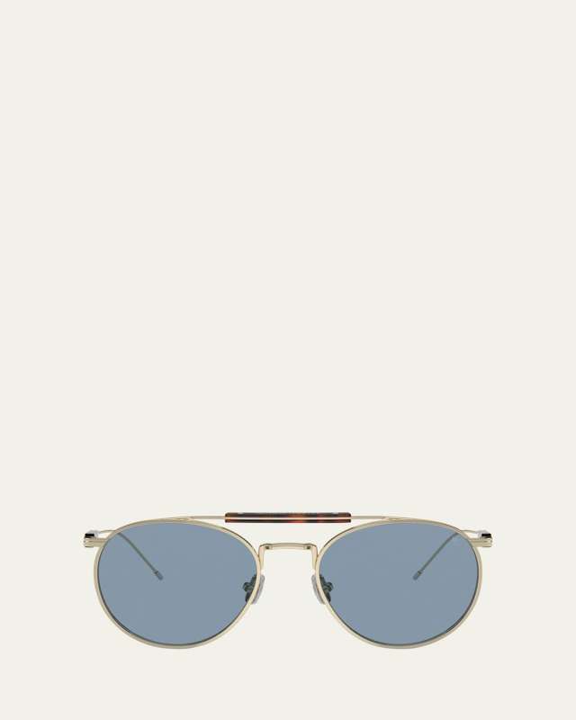 Phantos Round Titanium Sunglasses